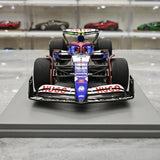 1:18 Racing Bulls 2024 VCARB 01 #22 Saudi Arabian GP Yuki Tsunoda F1 Resin-Modell von Spark – siehe 1