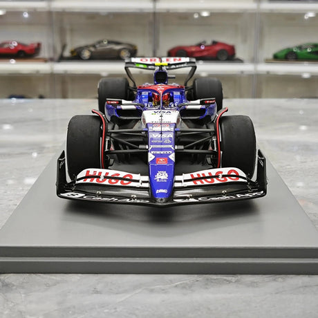 1:18 Racing Bulls 2024 VCARB 01 #22 Saudi Arabian GP Yuki Tsunoda F1 Resin-Modell von Spark – siehe 1