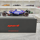 1:18 Racing Bulls 2024 VCARB 01 #22 Saudi Arabian GP Yuki Tsunoda F1 Harzmodellauto von Spark – siehe 14
