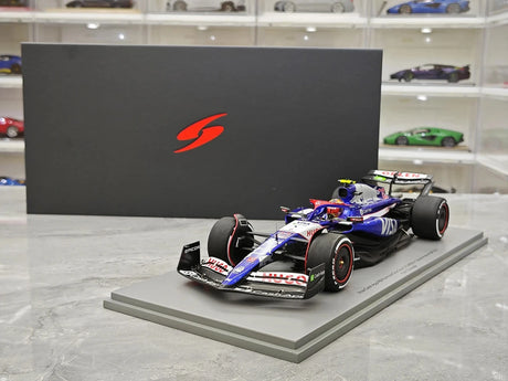 1:18 Racing Bulls 2024 VCARB 01 #22 Saudi Arabian GP Yuki Tsunoda F1 Harzmodellauto von Spark – siehe 15