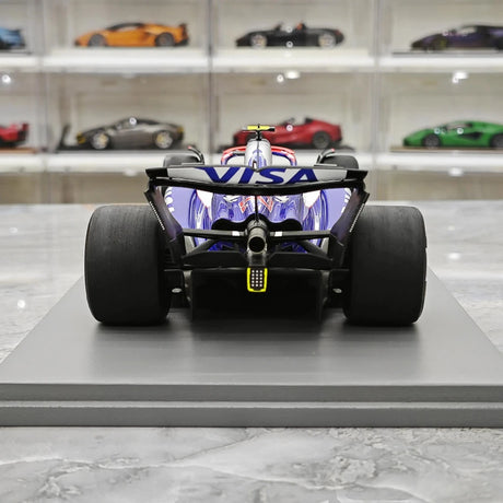 1:18 Racing Bulls 2024 VCARB 01 #22 Saudi Arabian GP Yuki Tsunoda F1 Harzmodellauto von Spark – Ansicht 7