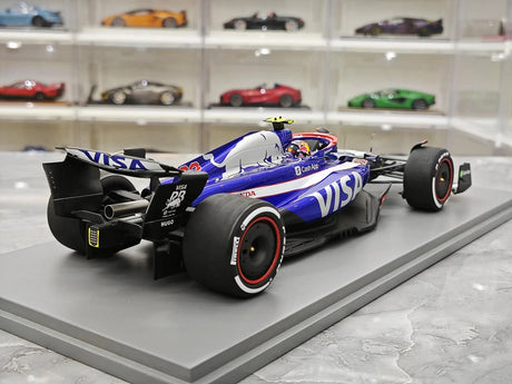 1:18 Racing Bulls 2024 VCARB 01 #22 Saudi Arabian GP Yuki Tsunoda F1 Resin-Modellauto von Spark – Ansicht 8
