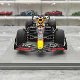1:18 Red Bull 2022 RB18 #1 Belgian GP Max Verstappen F1 resin model car by Spark - view 1