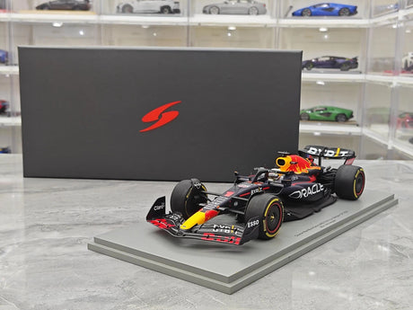 1:18 Red Bull 2022 RB18 #1 Belgian GP Max Verstappen F1 Resin-Modell von Spark – siehe 15