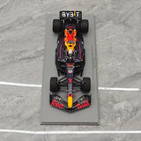 1:18 Red Bull 2022 RB18 #1 Belgian GP Max Verstappen F1 resin model car by Spark - view 2