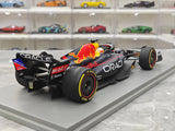 1:18 Red Bull 2022 RB18 #1 Belgian GP Max Verstappen F1 resin model car by Spark - view 8