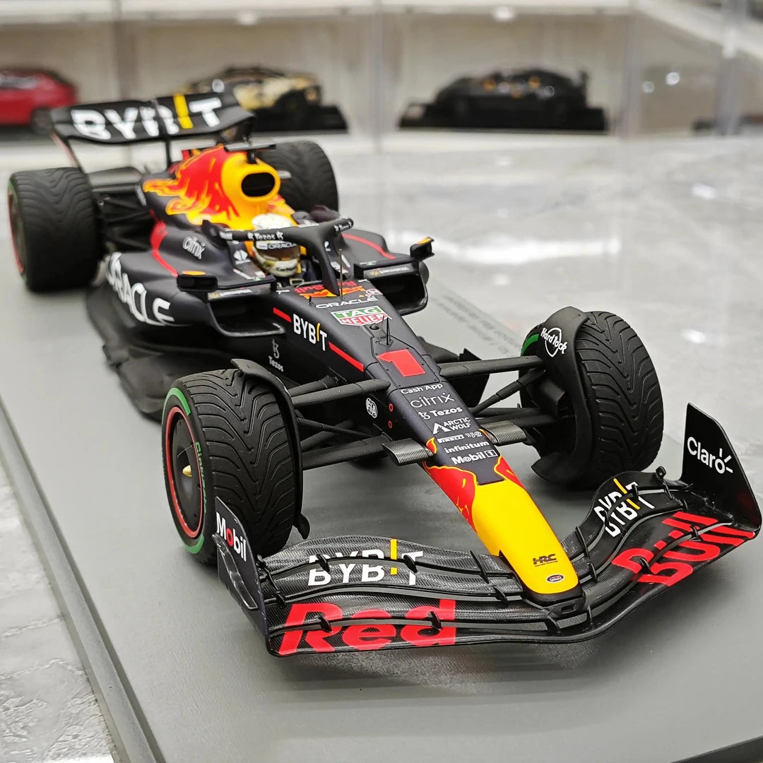 1:18 레드불 2022 RB18 #1 일본 GP 맥스 베르스타펜 F1 Spark 제작 레진 모델 카 - 보기 10