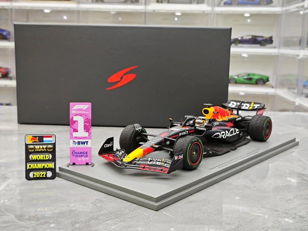 1:18 레드불 2022 RB18 #1 일본 GP 맥스 베르스타펜 F1Spark 제작 레진 모델 카 - 뷰 15