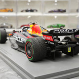1:18 레드불 2022 RB18 #1 일본 GP 맥스 베르스타펜 F1 Spark 제작 레진 모델 카 - 뷰 6