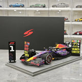 1:18 Red Bull 2023 RB19 #1 Las Vegas GP Max Verstappen F1 Resin-Modell von Spark – siehe 15