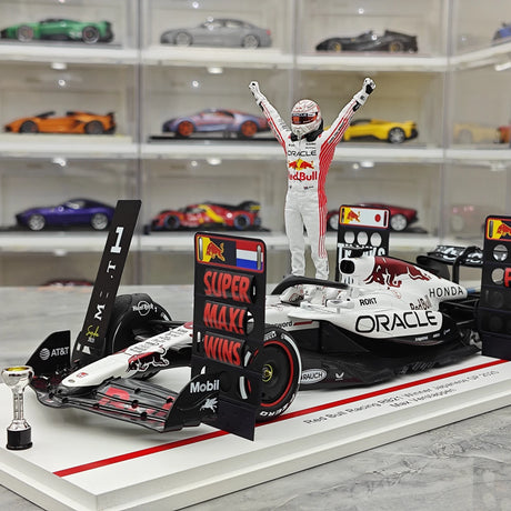 1:18 Red Bull 2025 RB21 #1 japanischer GP Max Verstappen F1 Resin-Modell von Spark – Ansicht 3