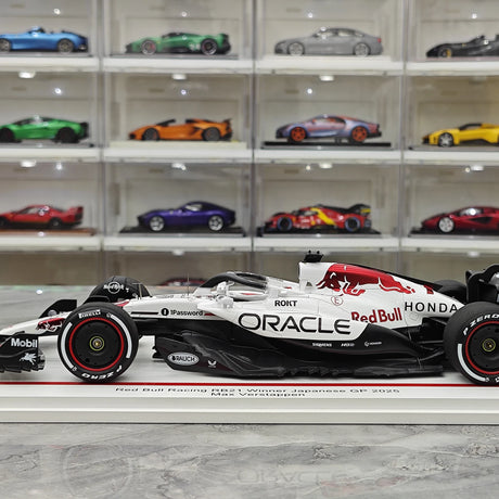 1:18 Red Bull 2025 RB21 #1 japanischer GP Max Verstappen F1 Resin-Modell von Spark – Ansicht 5