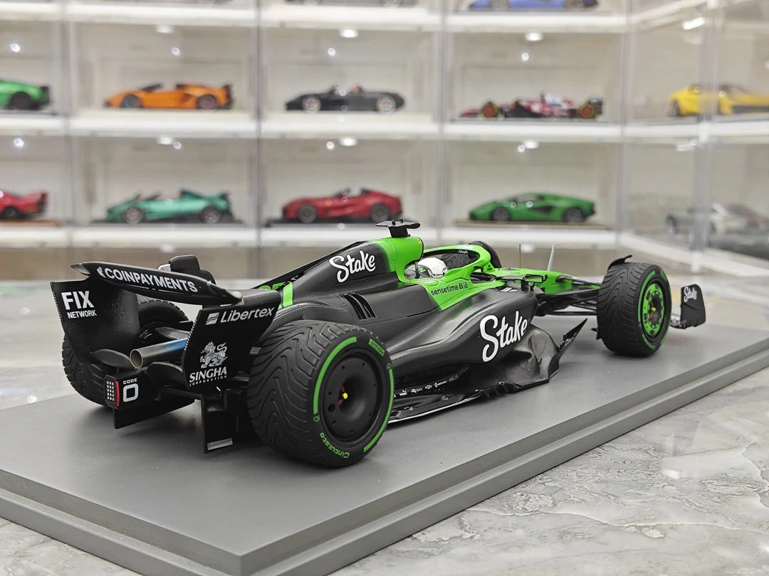 1:18 Sauber 2025 C45 #27 British GP Nico Hülkenberg F1 Resin-Modell von Spark – Ansicht 8
