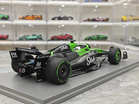 1:18 Sauber 2025 C45 #27 British GP Nico Hülkenberg F1 Resin-Modell von Spark – Ansicht 8