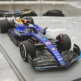 1:18 Williams 2023 FW45 #23 Las Vegas GP Alex Albon F1 Harzmodellauto von Spark – siehe 10