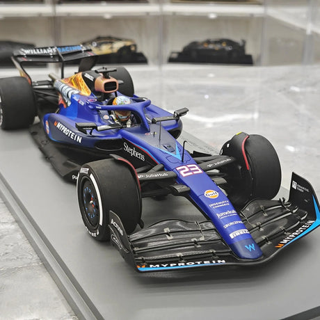 1:18 Williams 2023 FW45 #23 Las Vegas GP Alex Albon F1 Harzmodellauto von Spark – siehe 10