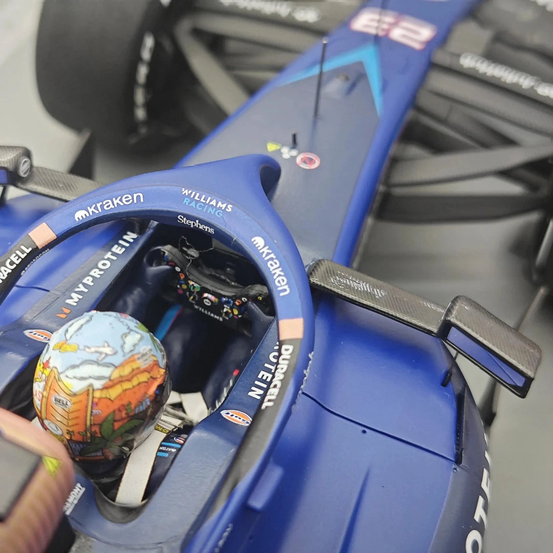 1:18 Williams 2023 FW45 #23 Las Vegas GP Alex Albon F1 Resin-Modell von Spark – Ansicht 13