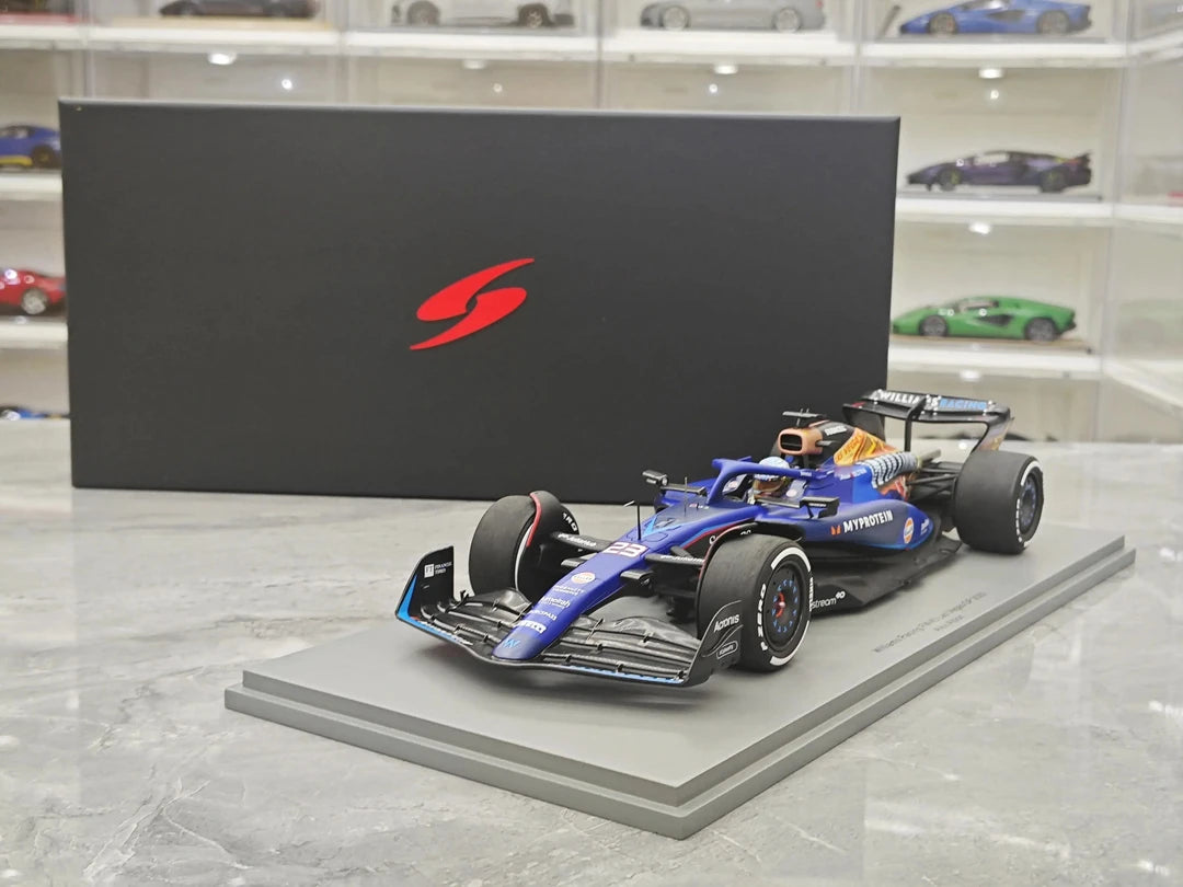 1:18 Williams 2023 FW45 #23 Las Vegas GP Alex Albon F1 Resin-Modell von Spark – Ansicht 15