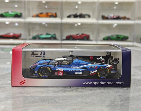1:43 Alpine 2025 A424 #35 Le Mans model car by Spark - view 13