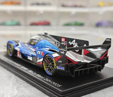 1:43 Alpine 2025 A424 #35 Le Mans model car by Spark - view 6