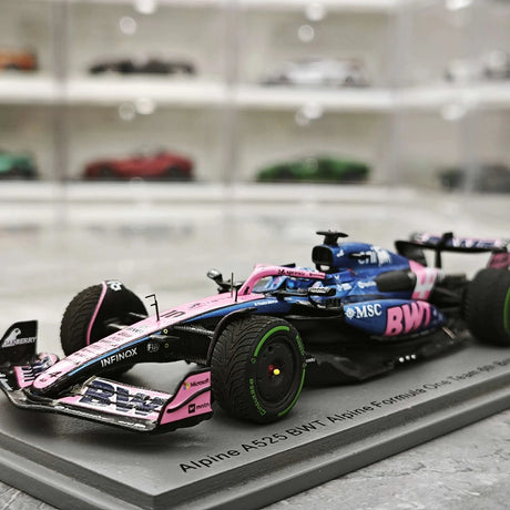 1:43 Alpine 2025 A525 #10 British GP Pierre Gasly F1 Resin-Modell von Spark – siehe 3