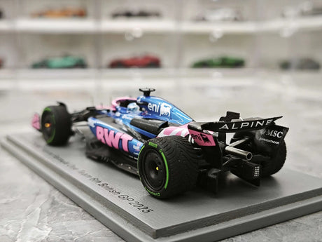 1:43 Alpine 2025 A525 #10 British GP Pierre Gasly F1 Harzmodellauto von Spark – Ansicht 5