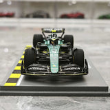 1:43 Aston Martin 2023 AMR22 #5 Japanese GP Sebastian Vettel F1 model car by Spark - view 1