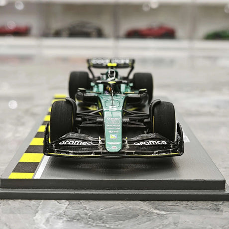 1:43 Aston Martin 2023 AMR22 #5 Japanese GP Sebastian Vettel F1 model car by Spark - view 1