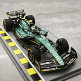1:43 Aston Martin 2023 AMR22 #5 Japanese GP Sebastian Vettel F1 model car by Spark - view 10