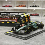1:43 Aston Martin 2023 AMR22 #5 Japanese GP Sebastian Vettel F1 model car by Spark - view 15