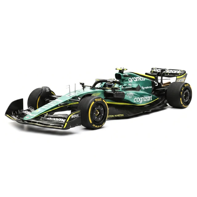 1:43 Aston Martin 2023 AMR22 #5 Japanese GP Sebastian Vettel F1 model car by Spark - view 17