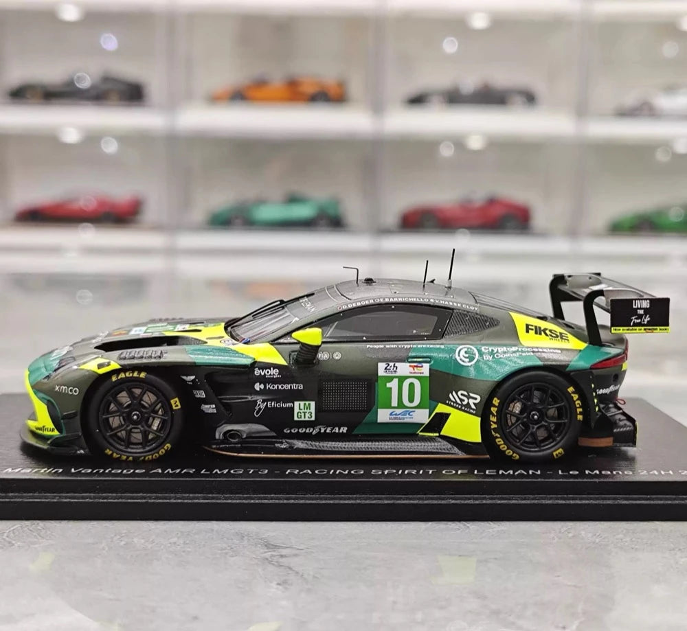 [Spark] 1:43 Aston Martin 2025 Vantage AMR LMGT3 #27 Model Car Resin / Closed Body
