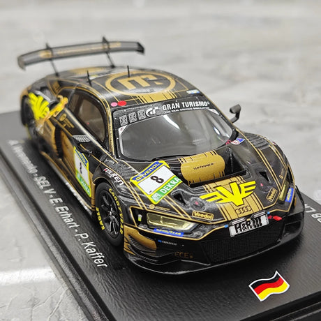 1:43 Audi 2025 R8 LMS GT3 EVO II #8 24h Nurburgring model car by Spark - view 10