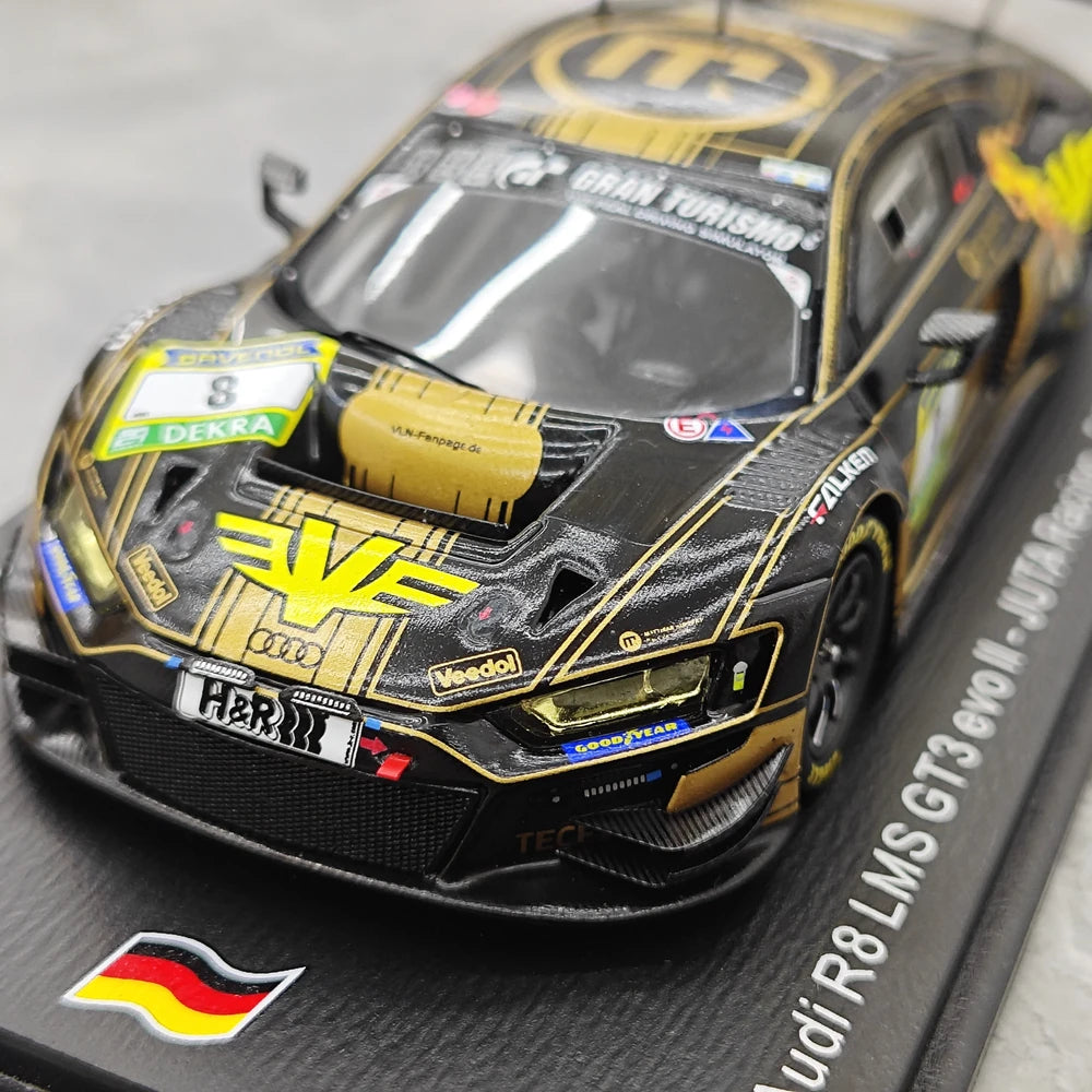 1:43 Audi 2025 R8 LMS GT3 EVO II #8 24h Nurburgring model car by Spark - view 11
