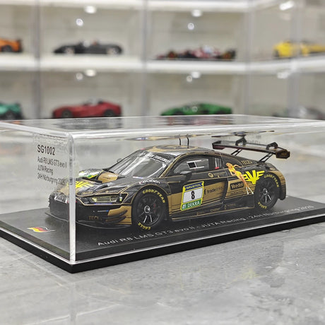 1:43 Audi 2025 R8 LMS GT3 EVO II #8 24h Nurburgring model car by Spark - view 12