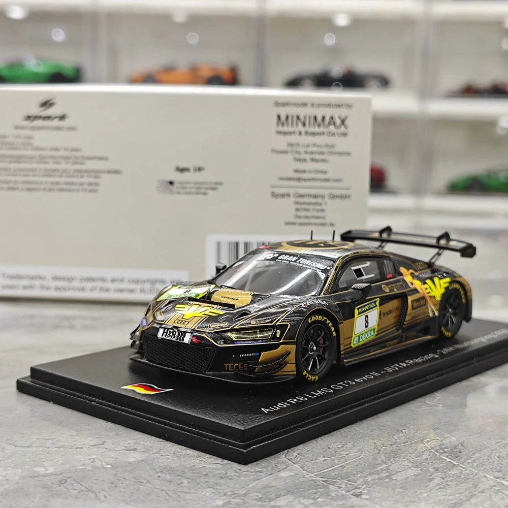 1:43 Audi 2025 R8 LMS GT3 EVO II #8 24h Nurburgring model car by Spark - view 14
