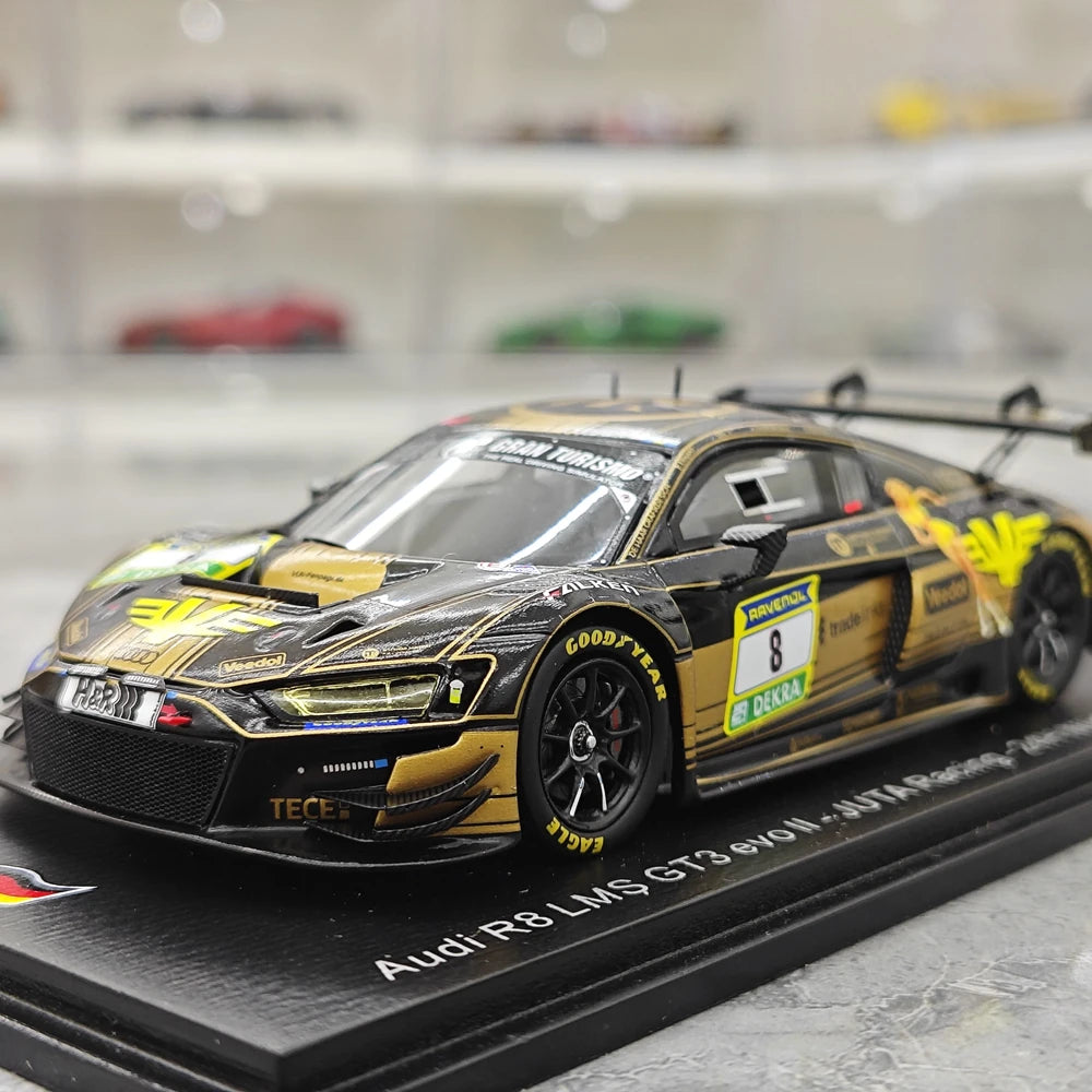 1:43 Audi 2025 R8 LMS GT3 EVO II #8 24h Nurburgring model car by Spark - view 3