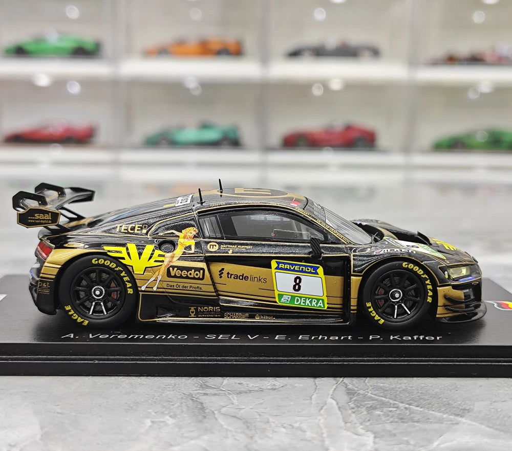 1:43 Audi 2025 R8 LMS GT3 EVO II #8 24h Nurburgring model car by Spark - view 9