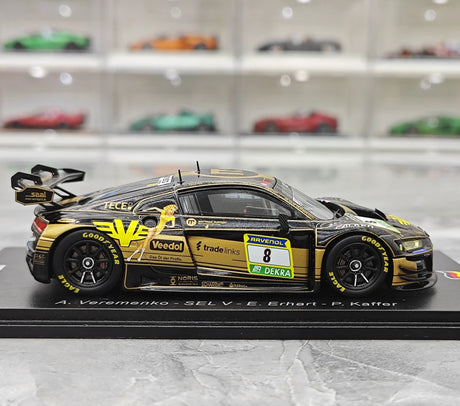 1:43 Audi 2025 R8 LMS GT3 EVO II #8 24h Nurburgring model car by Spark - view 9
