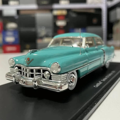 [Spark] 1:43 Cadillac 1950 Series 62 Berline Blue Model Car Resin