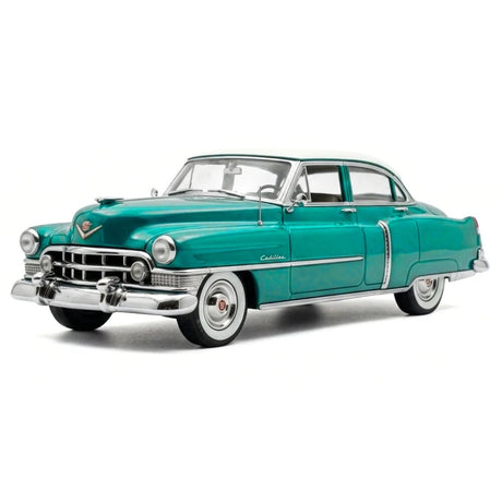 [Spark] 1:43 Cadillac 1950 Series 62 Berline Blue Model Car Resin