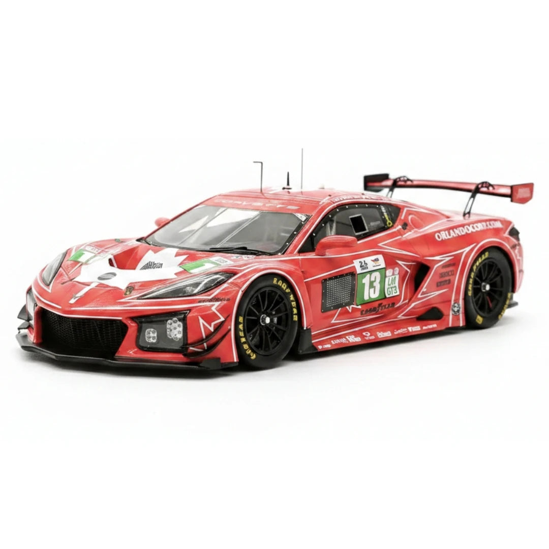 1:43 Chevrolet 2025 Corvette Z06 GT3.R #13 AWA Racing 24h Le Mans model car by Spark - view 14