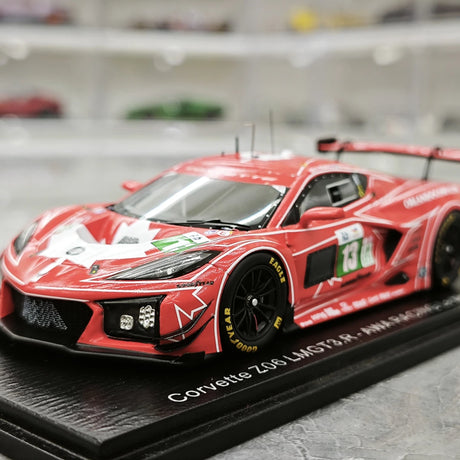 1:43 Chevrolet 2025 Corvette Z06 GT3.R #13 AWA Racing 24h Le Mans model car by Spark - view 3