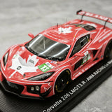 1:43 Chevrolet 2025 Corvette Z06 GT3.R #13 AWA Racing 24h Le Mans model car by Spark - view 4