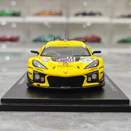 1:43 Chevrolet 2025 Corvette Z06 GT3.R #33 24h Le Mans model car by Spark - view 1