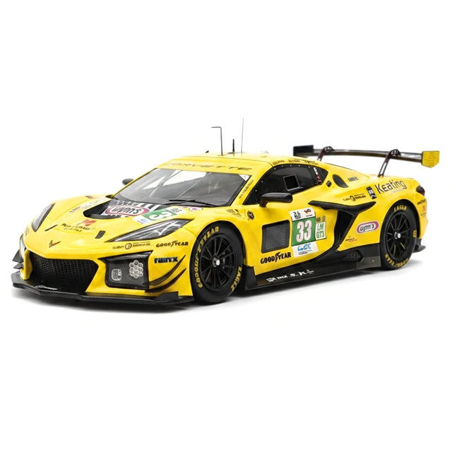 1:43 Chevrolet 2025 Corvette Z06 GT3.R #33 24h Le Mans model car by Spark - view 15