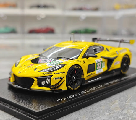 1:43 Chevrolet 2025 Corvette Z06 GT3.R #33 24h Le Mans model car by Spark - view 3