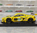 1:43 Chevrolet 2025 Corvette Z06 GT3.R #33 24h Le Mans model car by Spark - view 5