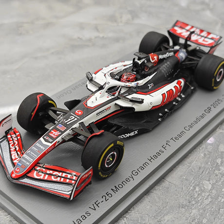 1:43 Haas 2025 VF-25 #31 kanadischer GP Esteban Ocon F1 Harzmodell von Spark – siehe 4