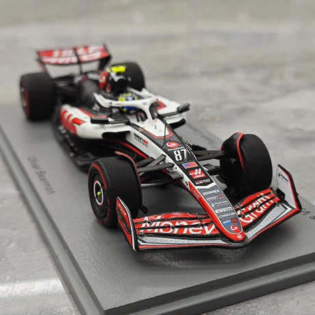1:43 Haas 2025 VF-25 #87 Canadian GP Oliver Bearman F1 Resin-Modell von Spark – siehe 10